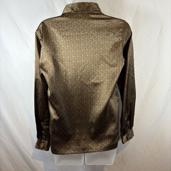 Breckenridge Women's Size 9 Blue Denim Embroidered Floral Button-Up Shirt - Picture 11 of 16